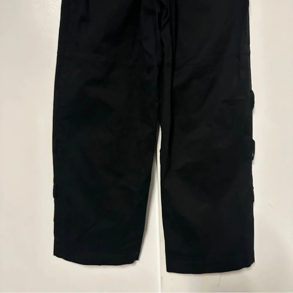 Current Mood Pants Womens Medium Wide Leg Y2K Buckle Bondage Cyberpunk Size S - Picture 9 of 10